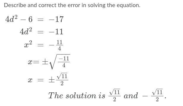 What is the error in the equation-example-1