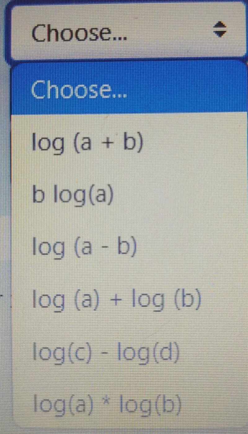 Use the properties of logarithms to match the condensed forms with their expanded-example-1