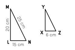 The two triangles below are similar. What is the perimeter of triangle XYZ?-example-1