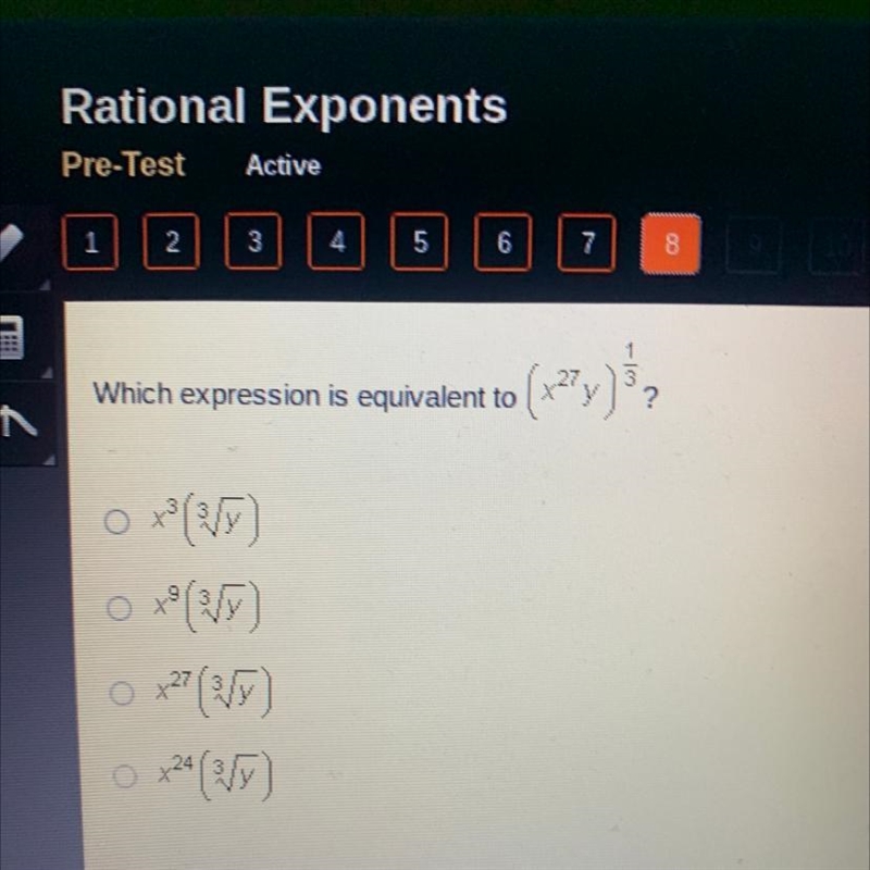 Which expression is equivalent to-example-1