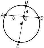 If AB = 15, what is the length of ? 18 16 14 12-example-1