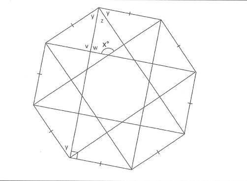 The lines mean that the angles are all the same and it asks you to calculate x. see-example-1