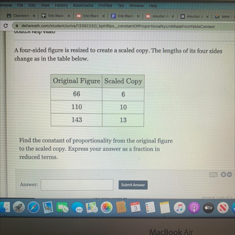 A four-sided figure is resized to create a scaled copy. The lengths of its four sideschange-example-1