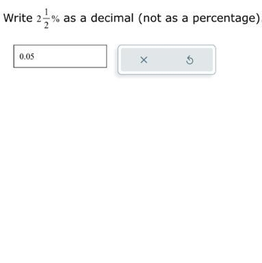 Write 2% as a decimal (not as a percentage).-example-1