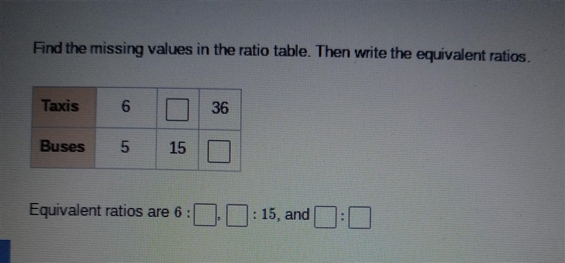 Find the missing values.​-example-1