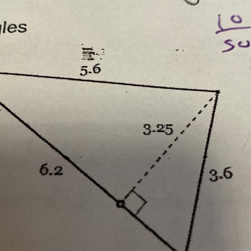 Find the area of the triangle-example-1