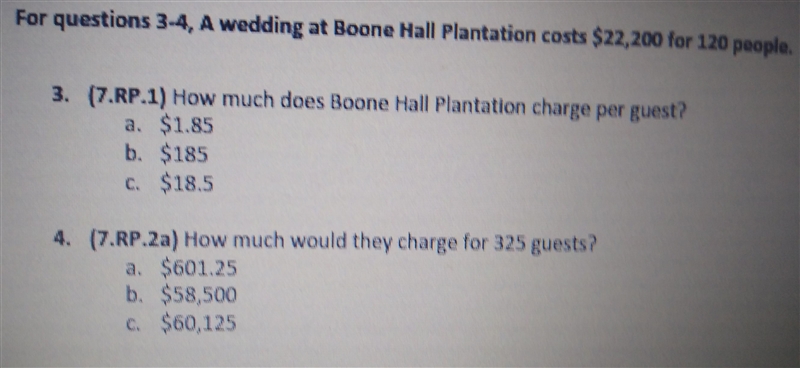 A wedding at Boone hall plantation costs $22,200 for 120 people-example-1