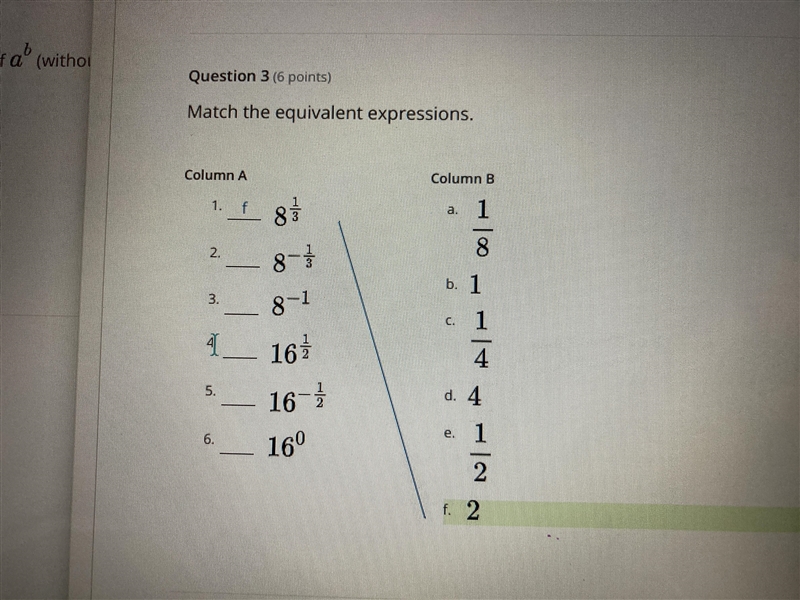 Match the equivalent expressions-example-1