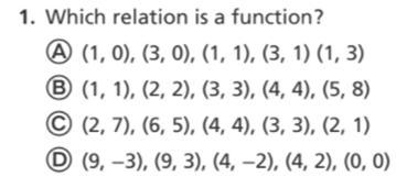 Which relation is a function?-example-1