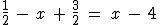 What is the solution for x in the equation?-example-1