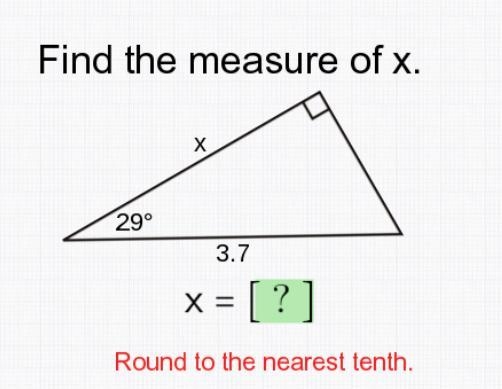 Find the measure of x-example-1