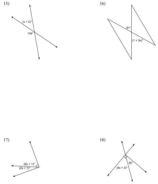 For problems 7-10, name the relationship: complementary angles, supplementary angles-example-3