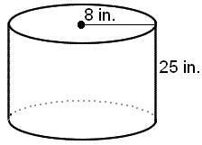 What is the volume of the cylinder shown below?Use 3.14 as an approximation for π. A-example-1