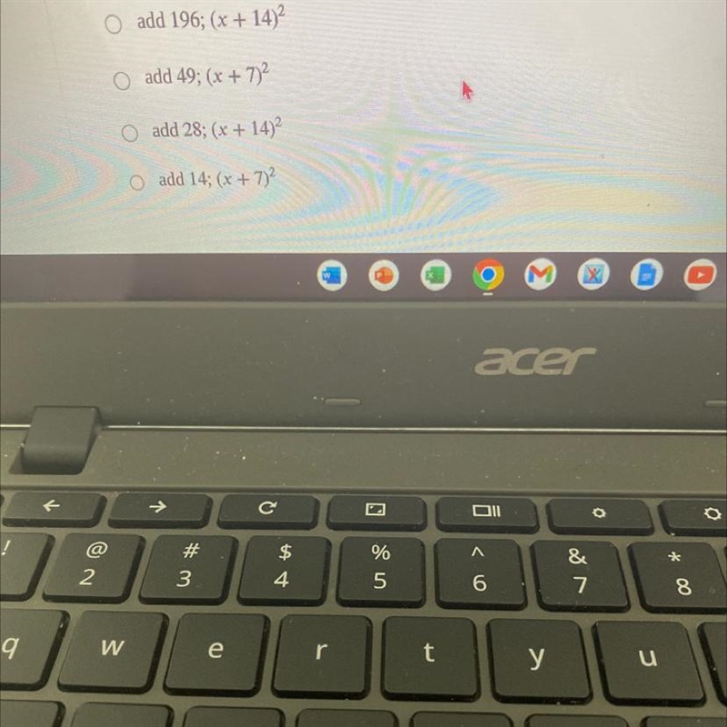 Find the number to add to x^2 + 14x to make it a perfect square trinomial. Write that-example-1