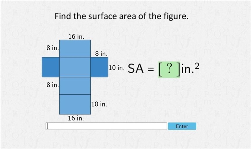 Find the surface area of the figure-example-1