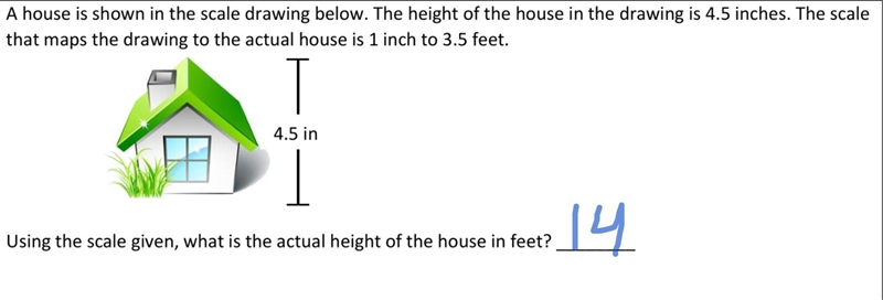 Math problem of in to feet. The answer that I have is incorrect.-example-1