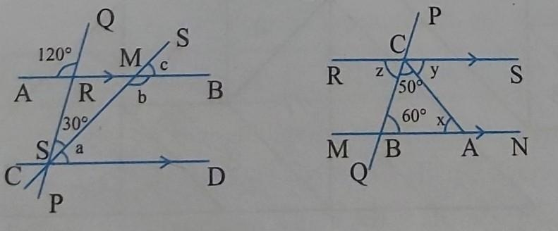 Find the value of A , B and C from the following figure​-example-1