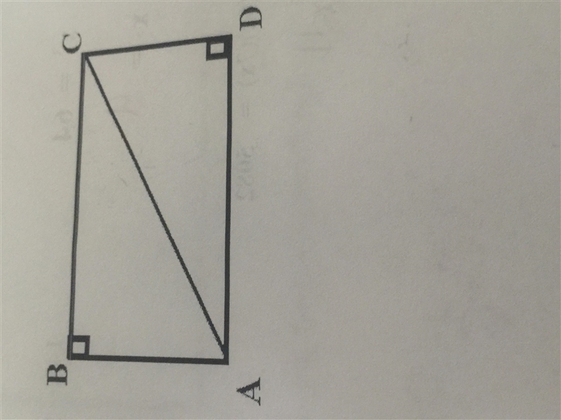 BC is 32 cm long and AB is 15 cm long. Find the distance from A to C.-example-1