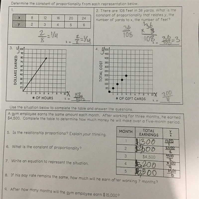 Can you check these to see if it’s right? Please? Thank you. (It’s on Constant of-example-1