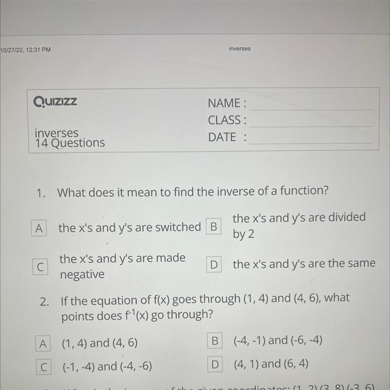 Will give brainless Answer questions with explanation and steps use the photo above-example-1