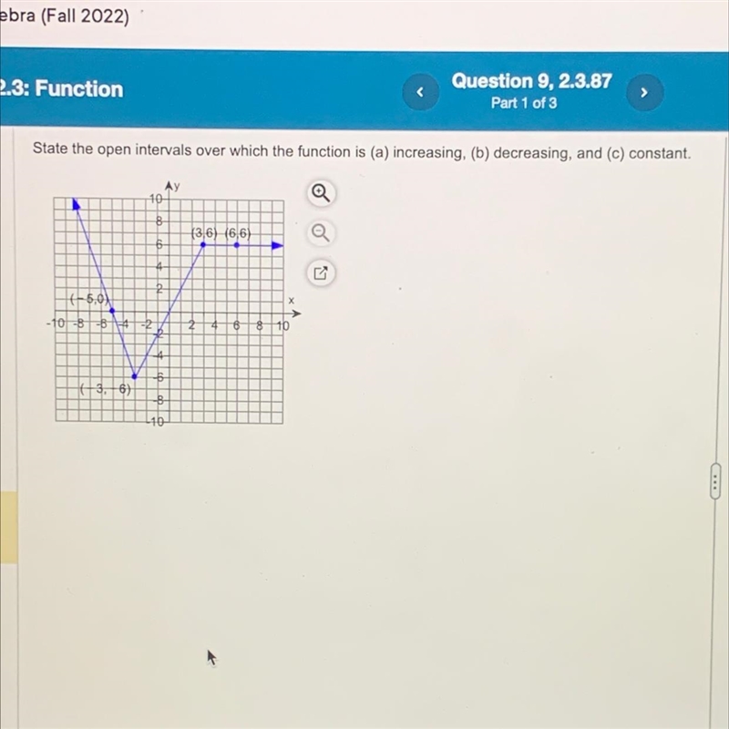 What’s the answer to this??? you have to find where it increases, decreases, and where-example-1