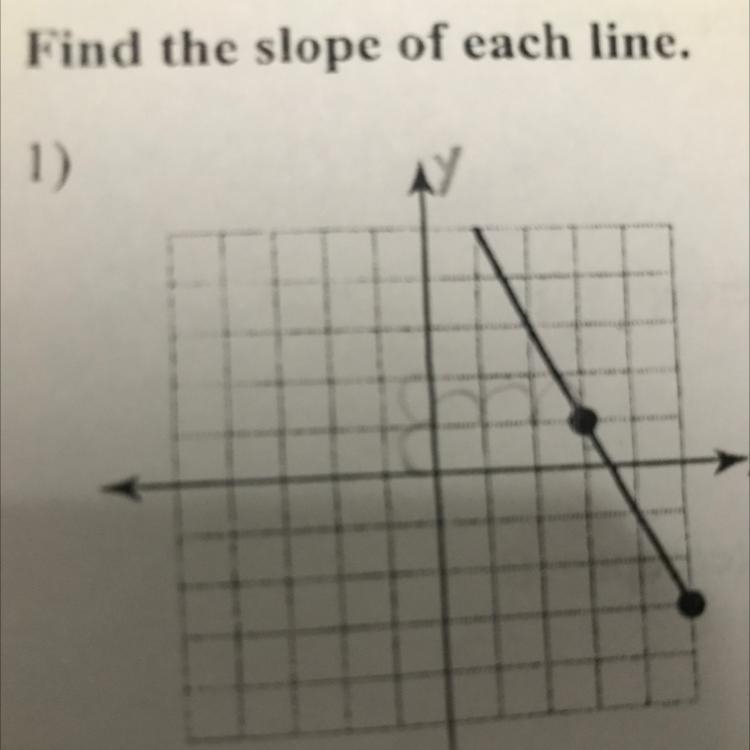 Find the slope of each line. 1)-example-1