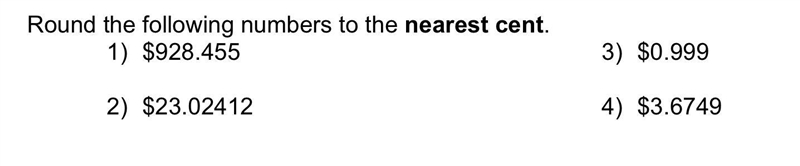 I have no idea how to round to the nearest cent-example-1