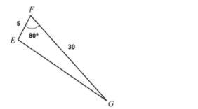 What is the length, in inches, of EG?-example-1