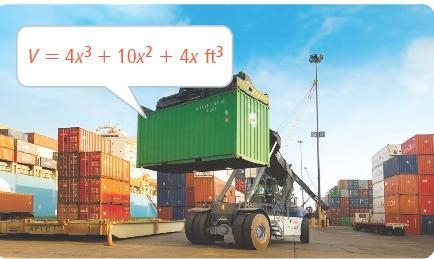 Use factoring to find possible dimensions of the container shown. The container is-example-1