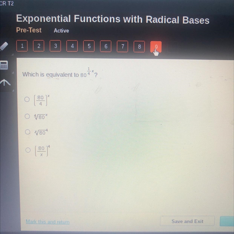 Which is equivalent to 80*2 0 [80]* 4 */80* *80* ○ [80)*-example-1