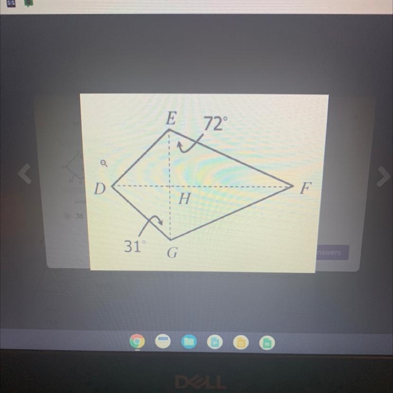 If DEFG is a kite, find the measure of angle EFG (ik the answer is 36, but i don’t-example-1