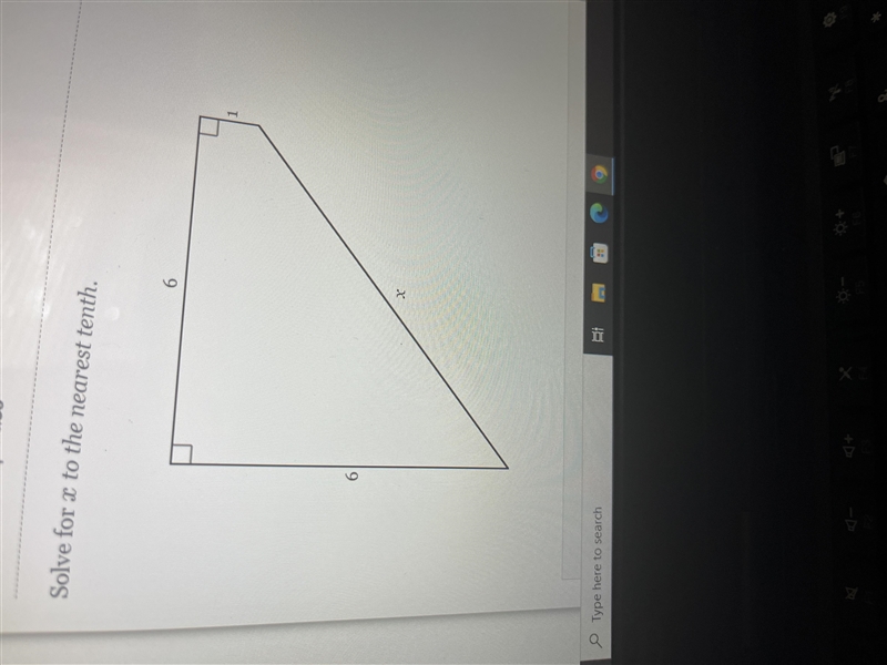 Slove for x to the nearest tenth-example-1