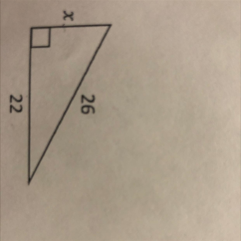 PLEASE HELP!! Find the missing side lengths. Round decimals to the nearest tenth.-example-1