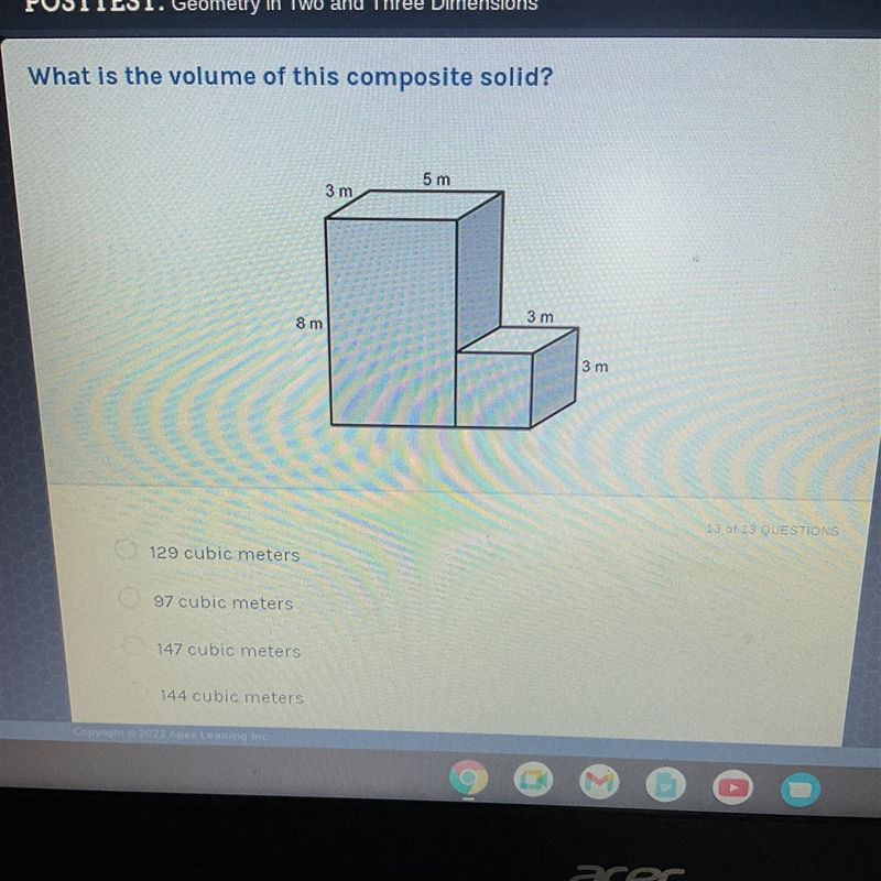 What is the volume of this composite solid?-example-1