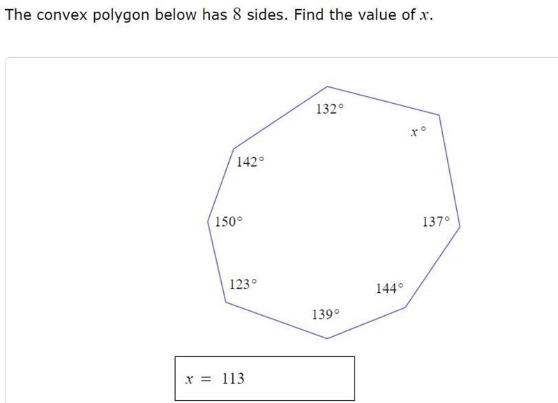 Find the value of x .-example-1