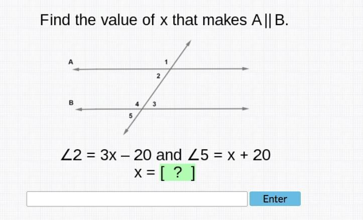 HELP ME WITH PROVING LINES PARALLEL PLEASE-example-1