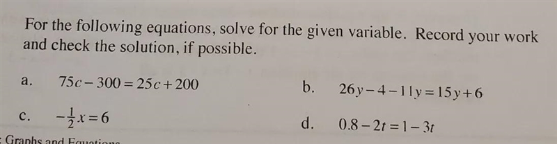 The question is in the photo. Complete C and D.-example-1