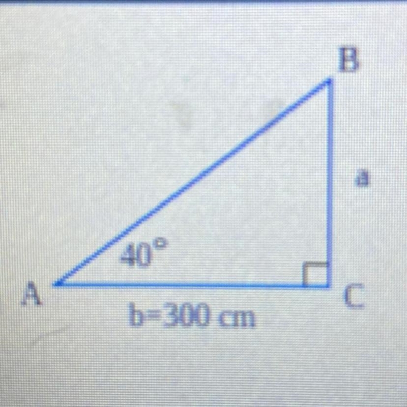 PLEASE HELP! (photo attached) find the measure of the side of the right triangle whose-example-1