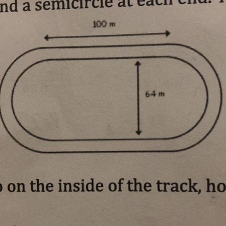 4. Here is a diagram of the track King'sis thinking of adding around the new field-example-1