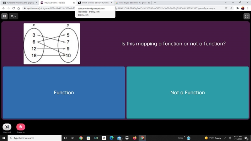 Is this mapping a function or not? Picture comes with-example-1