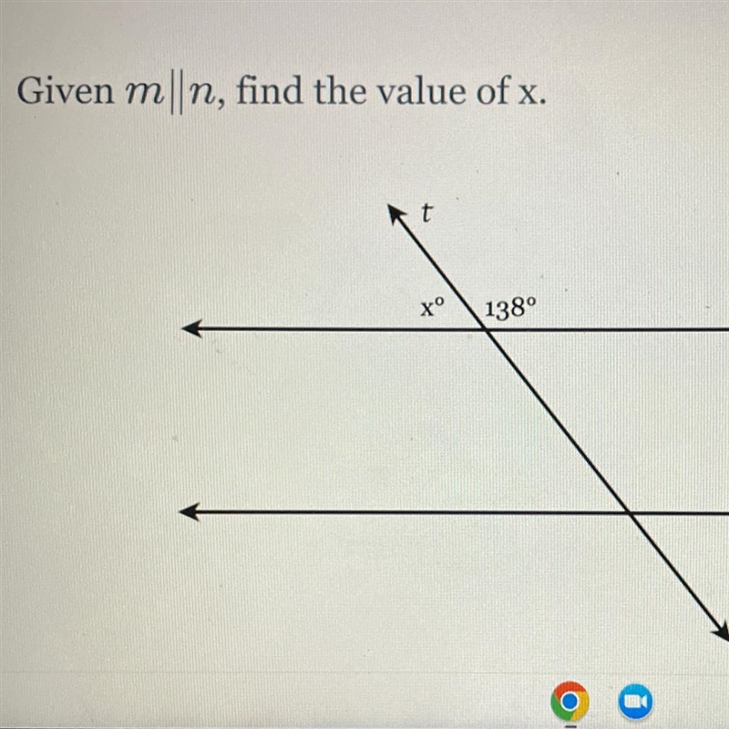 Find the value of X-example-1