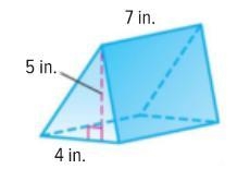 Find the volume of the triangular prism-example-1