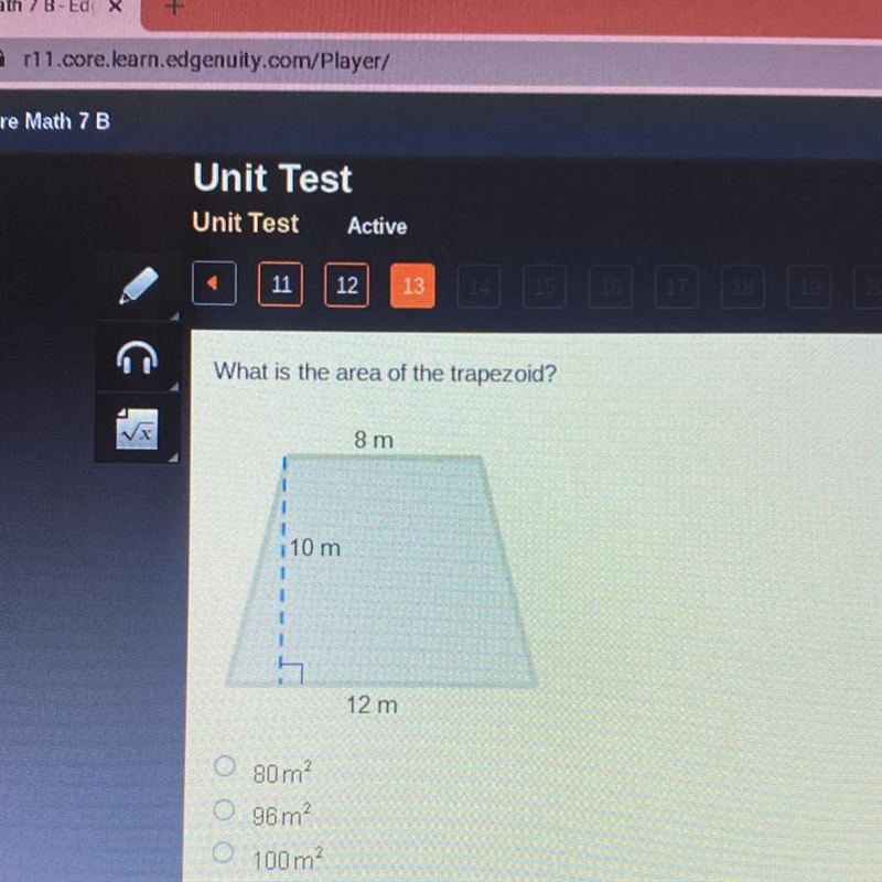 What is the area of the trapezoid?-example-1