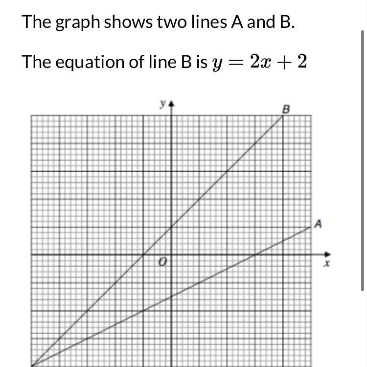 Help me please- find the equation of line a-example-1