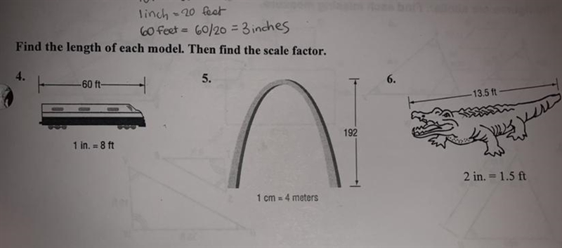 A model of a skyscraper is made using a scale of 1 inch: 75 feet. What is the height-example-1