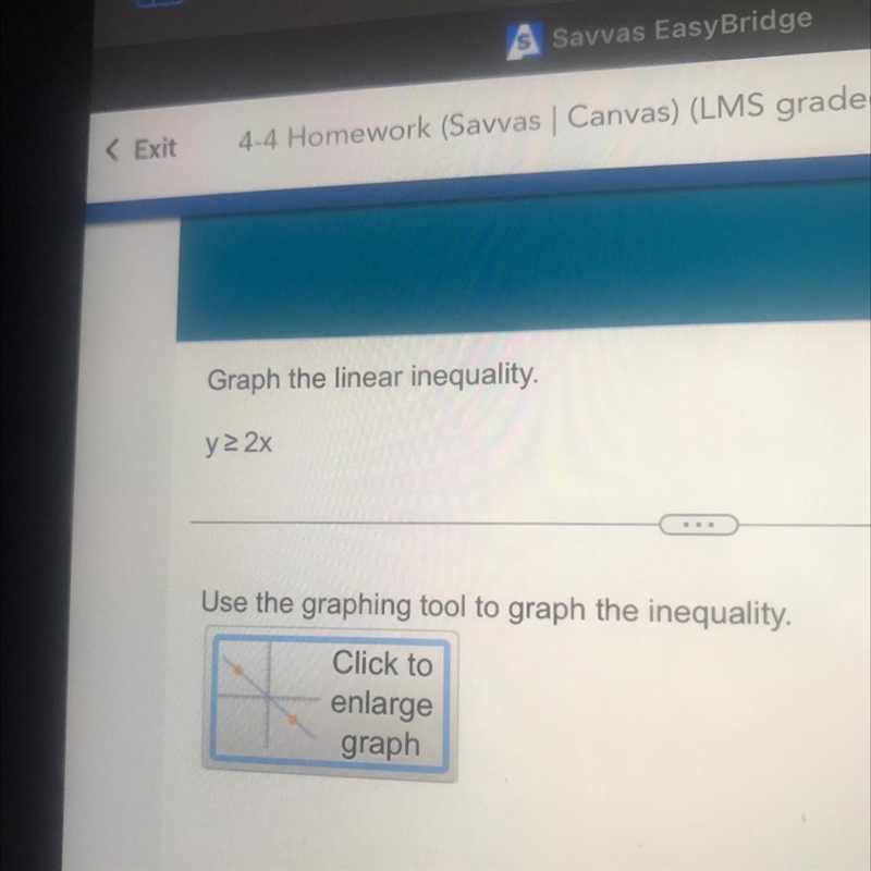 How to graph the linear inequality-example-1