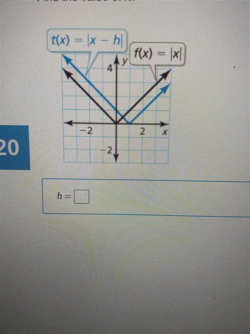 Find the value of h ​-example-1