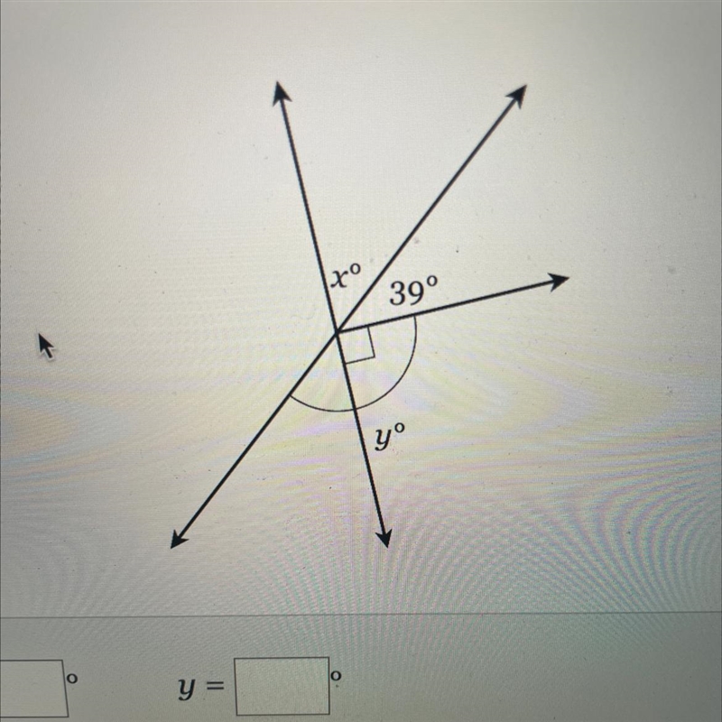 Find the measure of the missing angles.-example-1