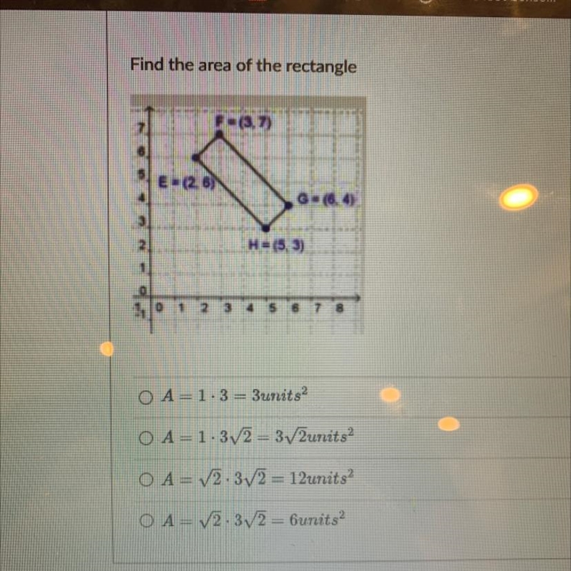 Find the area of the rectangle-example-1