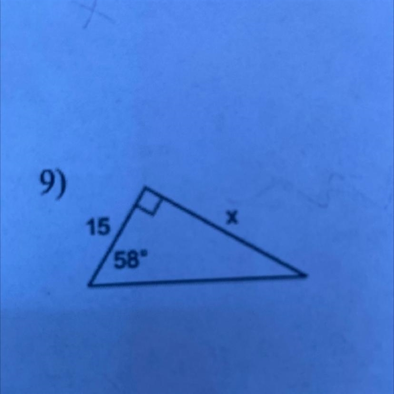 Find the measure of each missing side length. Round to the nearest tenth.-example-1